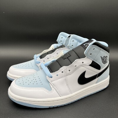 Size 11.5 - Jordan 1 Mid SE White Ice Blue for sale online