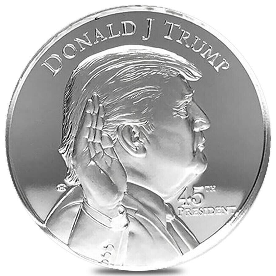 1 oz President Donald J. Trump Silver Round .999 Fine Silver | eBay