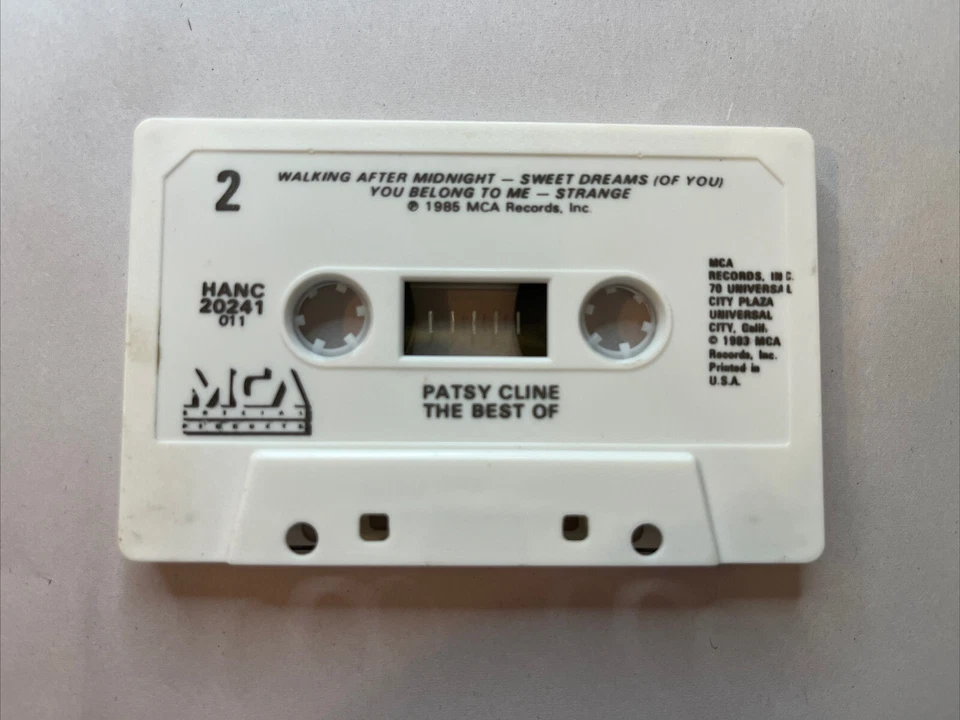 The Best Of Patsy Cline (Cassette, MCA, 1985) - Image 3 of 4