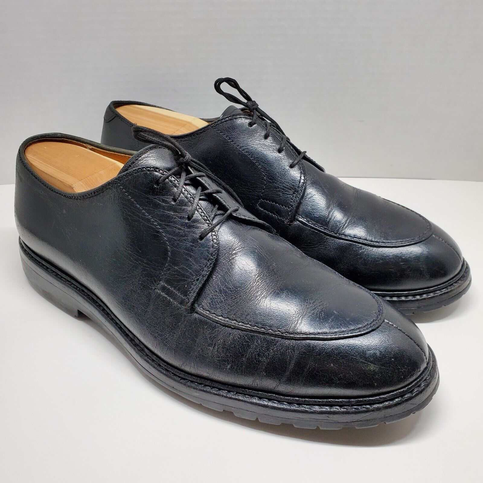 Alden 7117S Black Chromexcel Split Toe Blucher