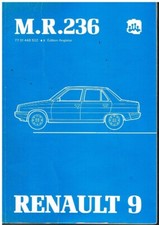 RENAULT 9 1.1 & 1.4 PETROL SALOON ORIGINAL 1981 FACTORY WORKSHOP MANUAL