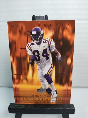 RANDY MOSS 2000 Upper Deck Legends Canton Calling Insert Minnesota Vikings #CC4
