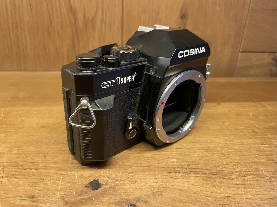 *Obturador mecánico 1/2000: casi como nuevo* Cosina CT1 súper cámara Pentax K montaje JP Foto 3 de 4