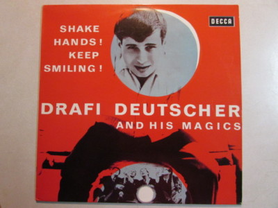 DRAFI DEUTSCHER AND HIS MAGICS SHAKE HANDS! KEEP SMILING! GERMAN LP 66.22057 OOP