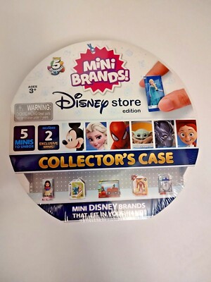 Zuru 5 Surprise Disney Store Edition Mini Brands COLLECTORS CASE Exclusive Toys