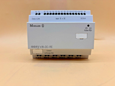 MOELLER EASY 618-DC-RE COMPACT PROGRAMMABLE CONTROLLER