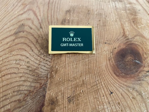 Schild Aufsteller Rolex - Gmt-Master - Metall - 4´ 7 X 3 CM