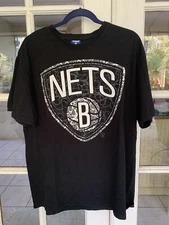 Brooklyn Nets Men's Tee Shirt Unk Blue Label Black XL