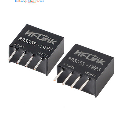 (10 Pcs)HLK-B0505S-1WR2/3 DC-DC Non-Regulated Isolated Power Module 5V SIP Packa