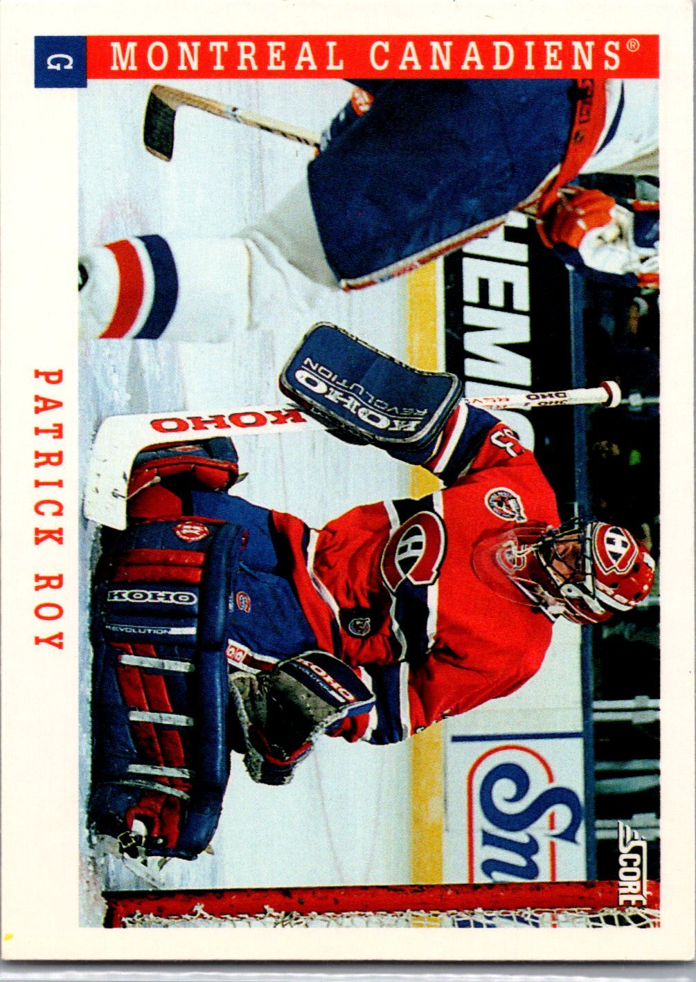 1993-94 Score #315 Patrick Roy