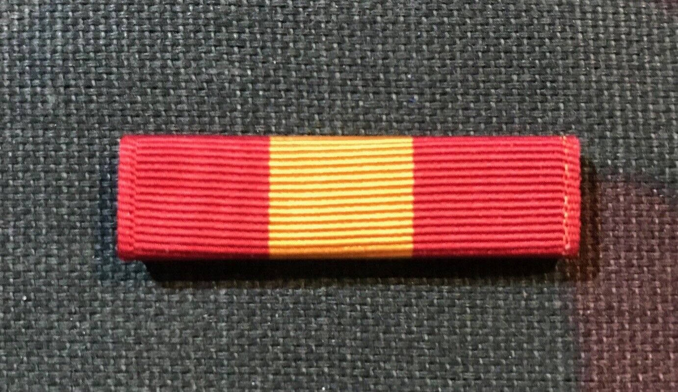 PHILIPPINE CAMPAIGN MEDAL RIBBON BAR; FIRST PATTERN FOR NAVY & USMC 1899-1913