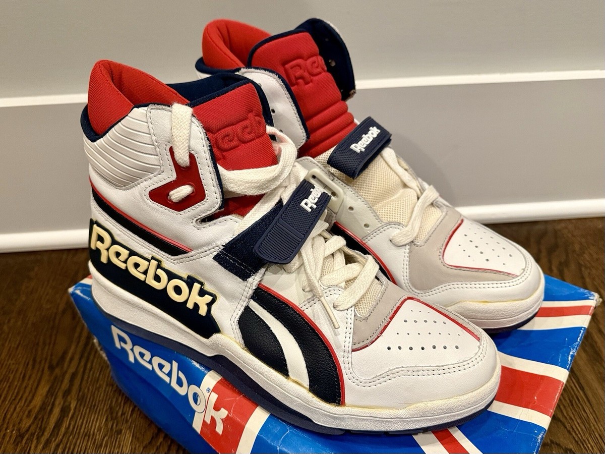 Vintage Original Reebok Commitment Sneakers 1980s New w/Box Unworn 