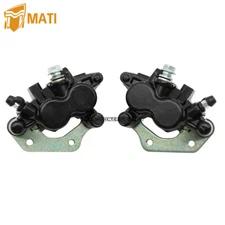 Front Brake Calipers & Pads for Kawasaki Prairie 650 700 KVF650 KVF700 2002-2006