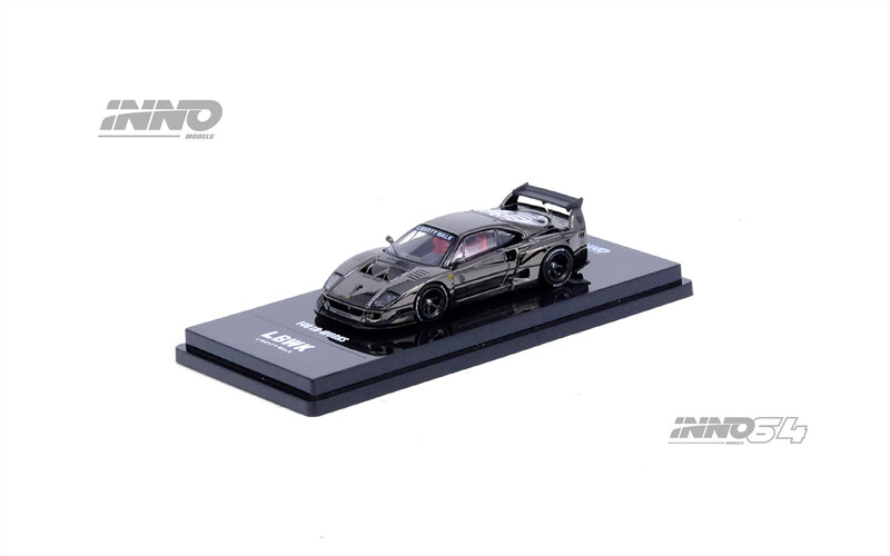 INNO 1:64 LBWK F40 Chrome Diecast Model Car | eBay