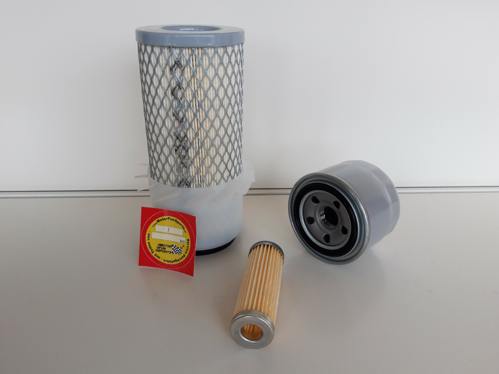 Filter Set for Tractor Kubota B 1400 DT Oil Filter Air Filter Fuel Filter