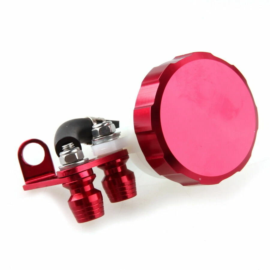 Depósito de aceite de cilindro maestro de freno rojo para Suzuki GSX-R600/700/1000 SV650/1000 Foto 4 de 4