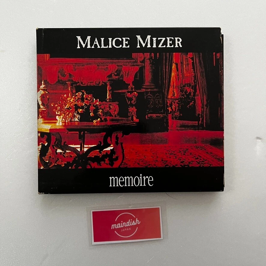 Malice Mizer Memoire DX CD Japan Rare Edition with Booklet used