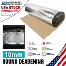 80"x39" Peel and Stick Vehicle Sound Heat Deadener Foam Mat Noise Insulation