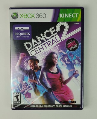 XBOX 360 Dance Central 2 Game Need Xbox Live & Kinect Sensor ''T'' Sealed NEW