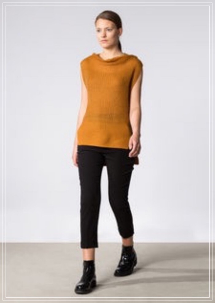 MARC O'POLO PURE XS S L XL Jumper Tunic Sweater Ribbon Vest Feminine High Low