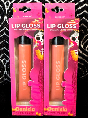  2pk IONI DANIELA NUDE PEONY PLUMPING HIGH SHINE JELLY LIPGLOSS VERY RARE  
