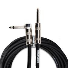 Gator Cableworks Backline Series 20 Foot Straight to RA Instrument Cable