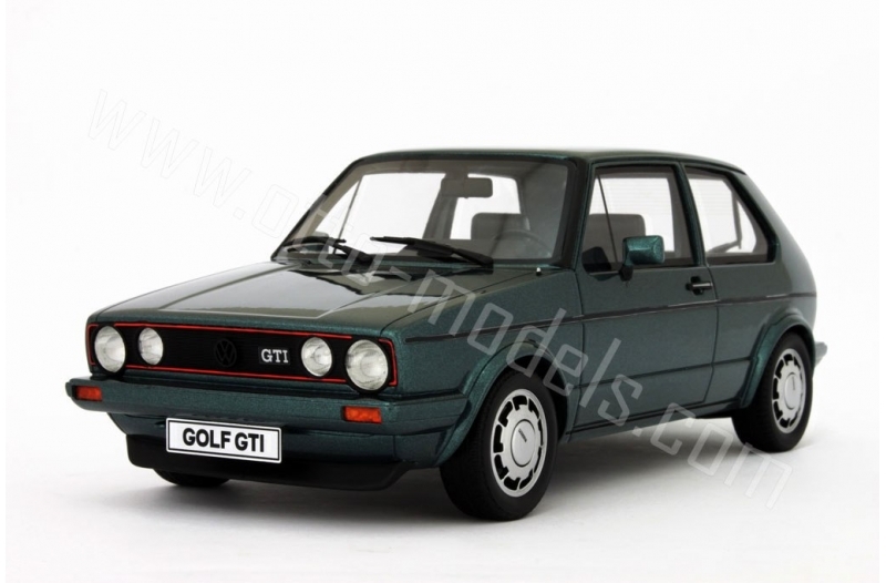 OTTOMOBILE 1983 Volkswagen Golf GTI Pirelli Green Color 1:18*New