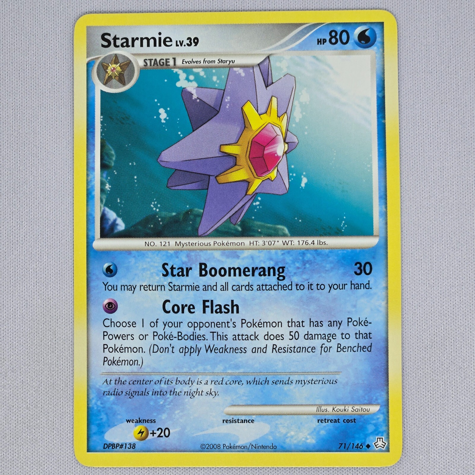 Starmie 71/146 Legends Awakened Regular Uncommon Pokemon Card TCG English LP
