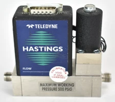 Teledyne Hastings HFC-302 Mass Flow Controller: Range: 5 SLPM/H2 - Gas:H2