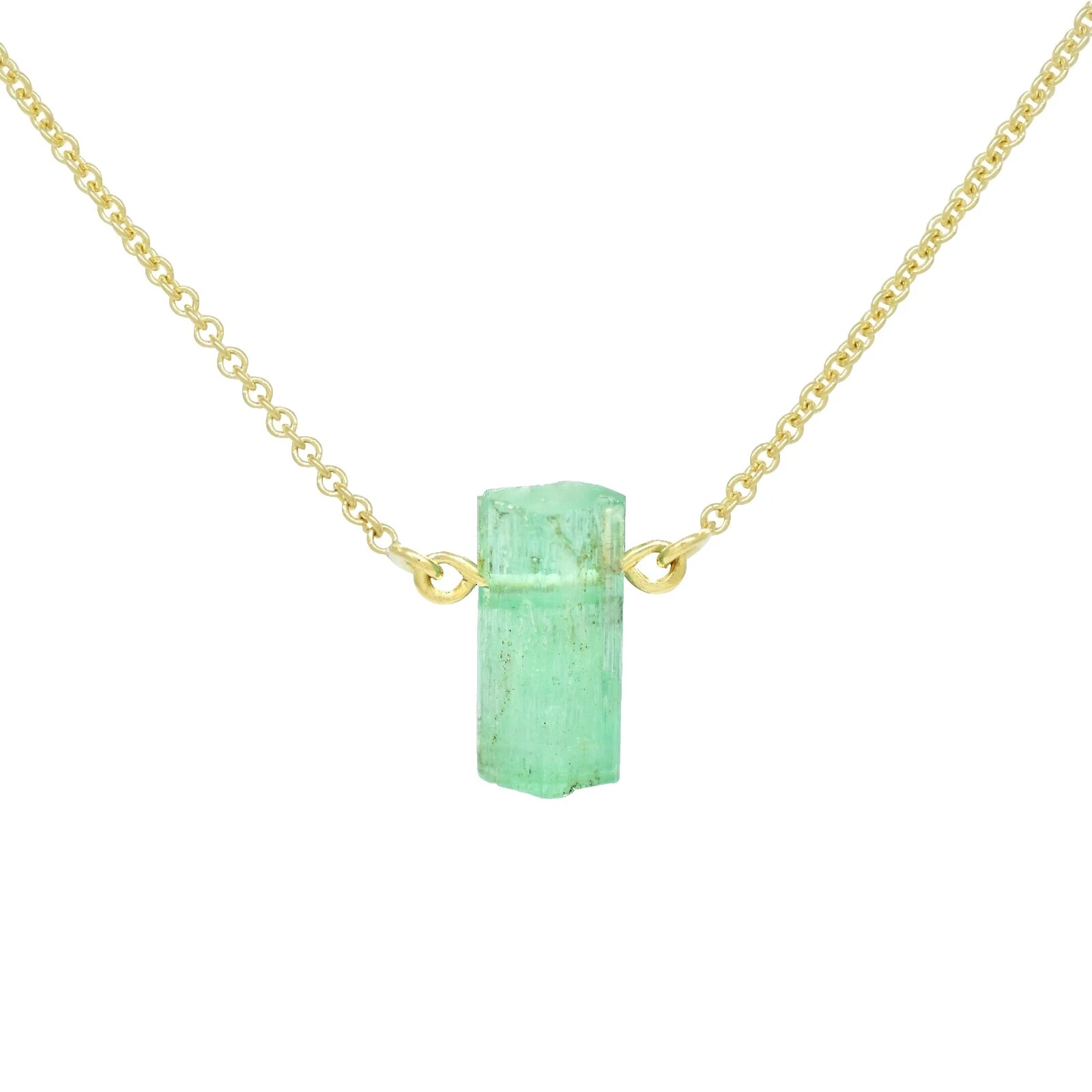 Модные ожерелья и кулоны с натуральным изумрудом чокер