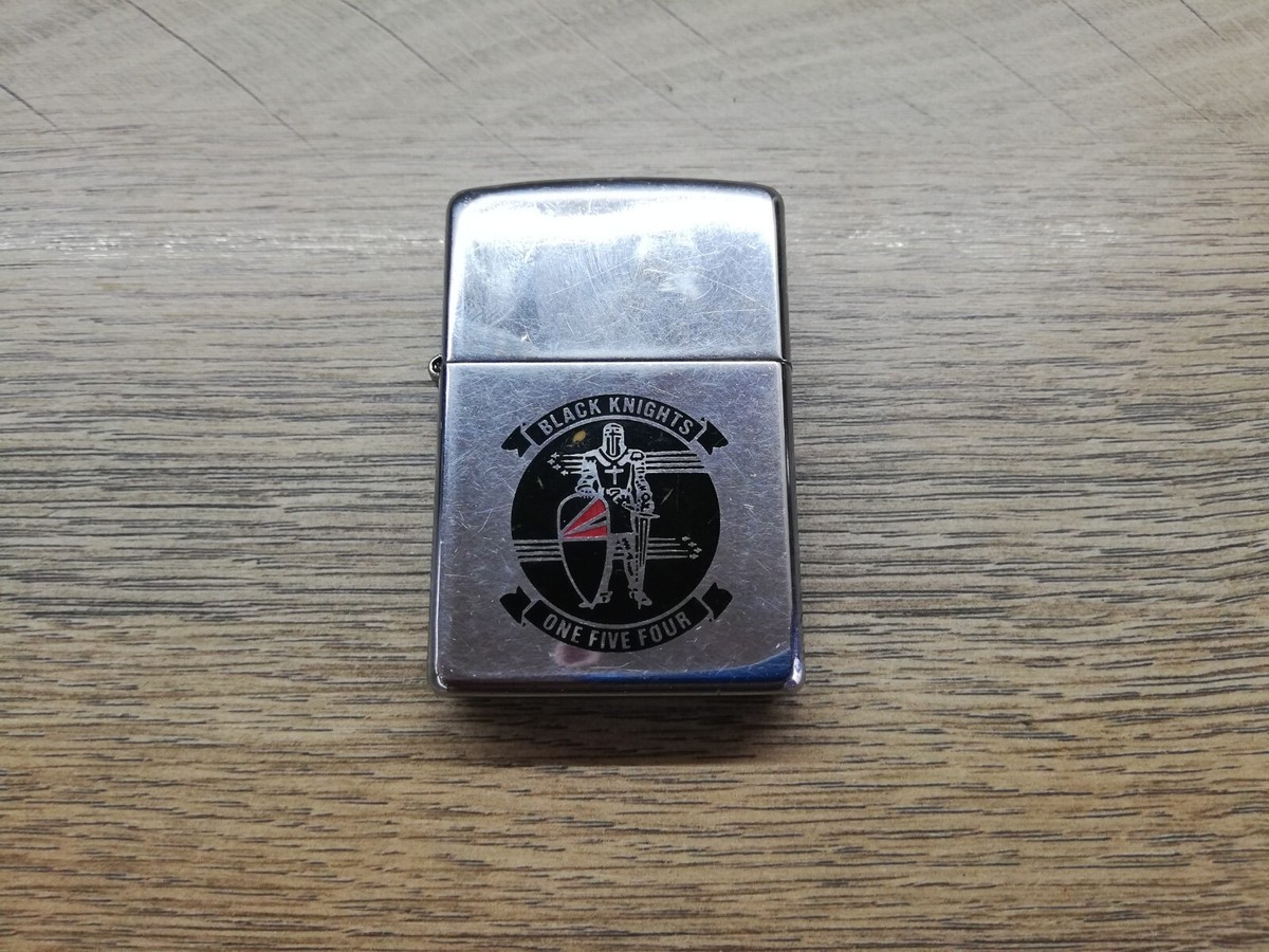 Zippo　VF-154 Black Knights ブラックナイツ　F-14　2000年製　新品未使用