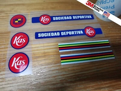 EGOVINYLS MAVIC KAS Sociedad Deportiva decal set sticker adesivi autocollant ステッ