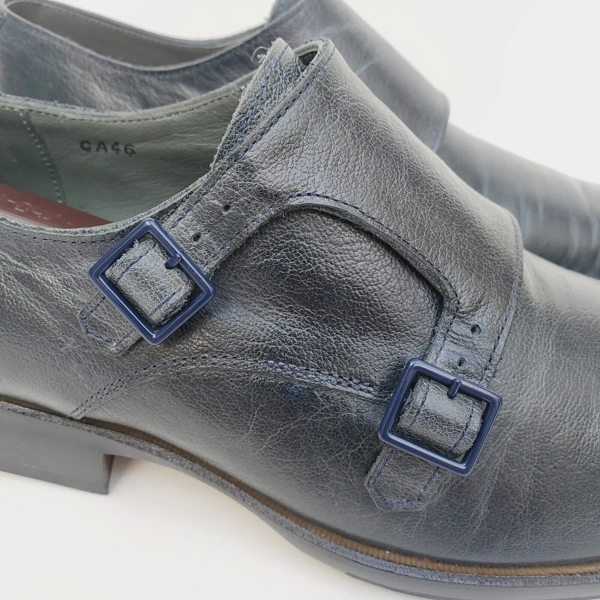 John Fluevog Twin Turbine Double Monk Strap Sz 8 Men 10  display picture 2