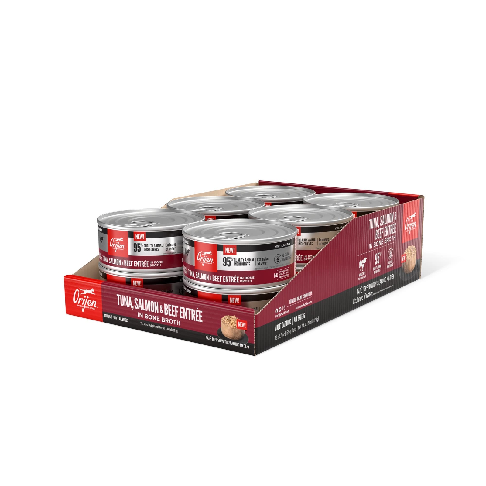 5.5oz Pack Of 12 Cans