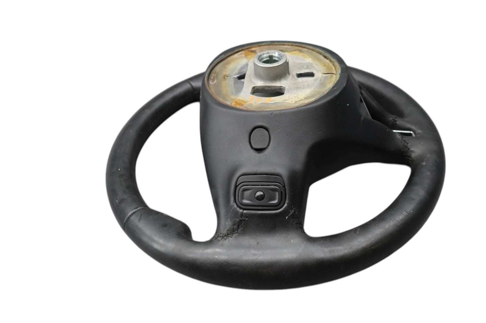 14-17 Maserati Ghibli Steering Wheel W/ Paddle Shifters 3 Spoke 670044602 Oem