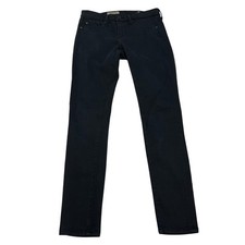Adriano Goldschmied Jeans Womens 25 Black Super Skinny The Ankle Denim