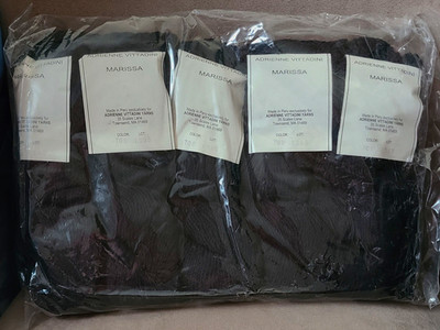 1 Hank of Marissa by Adrienne Vittadini Yarns (70% Pima Cotton/30% Silk) Black