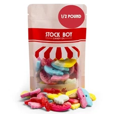 Bubs Swedish Godis Candy, 1/2 Pound Mix, Sweet and Sour, Swedish, Vegan, Stoc...