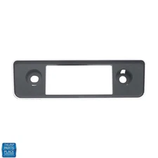 1978-81 Pontiac Firebird / Trans Am Radio Bezel New Black & Chrome