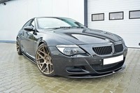 Maxton Design Frontlippe V.1 Passend FüR Bmw M6 E63 Schwarz Hochglanz