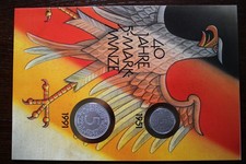 40 Jahre 5 DM M&uuml;nze, Deutsche Mark, Heiermann
