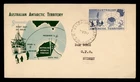 DR WHO 1957 AUSTRALIAN ANTARCTIC TERRITORY FDC 2.00 ELIZABETH BAY M81032
