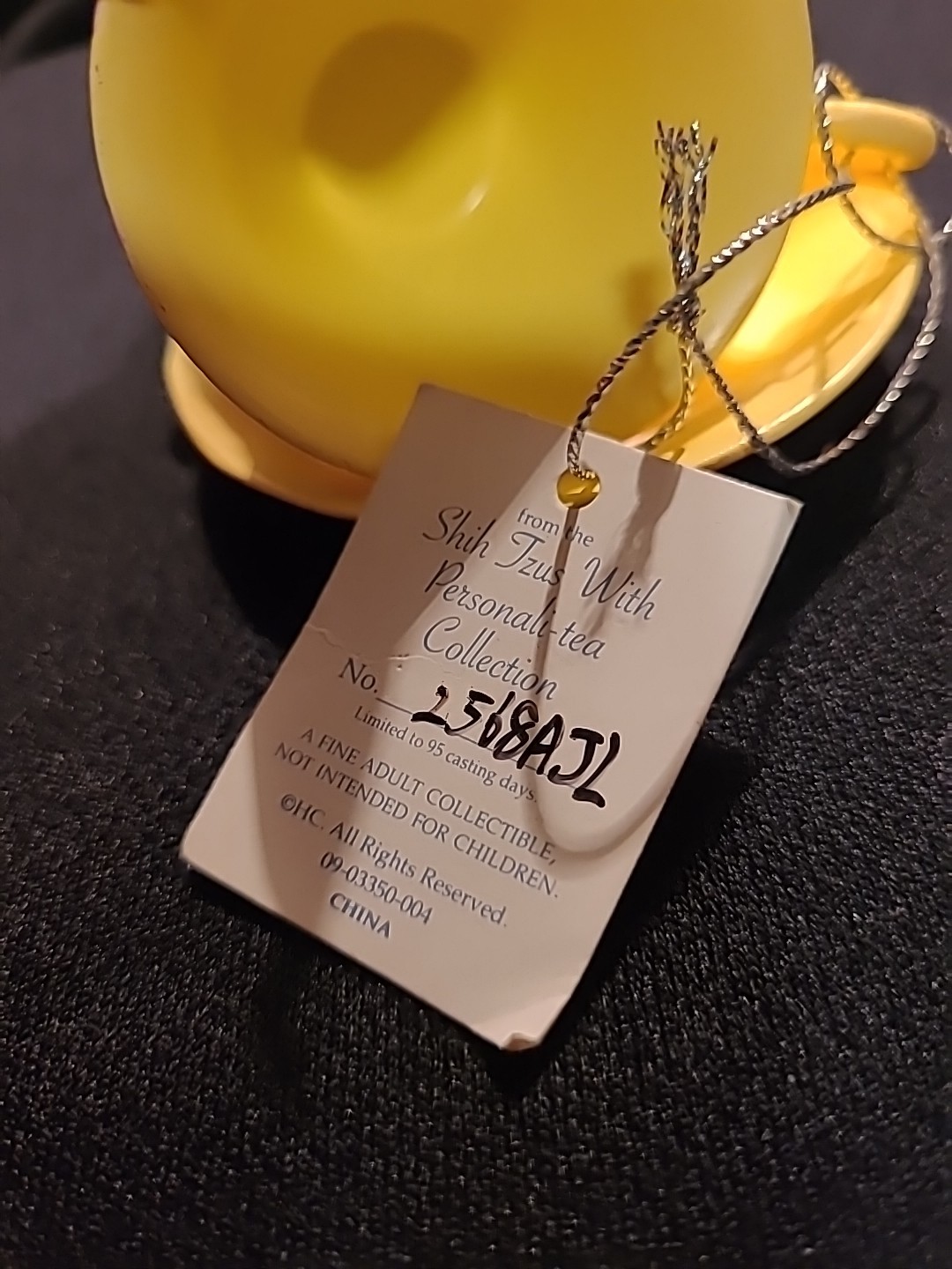  Hamilton Collection Tea-riffically Merry Shih-tzus Tea Collection 