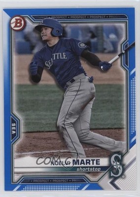 2021 Bowman Draft Blue 18/150 Noelvi Marte #BD-147 19fv
