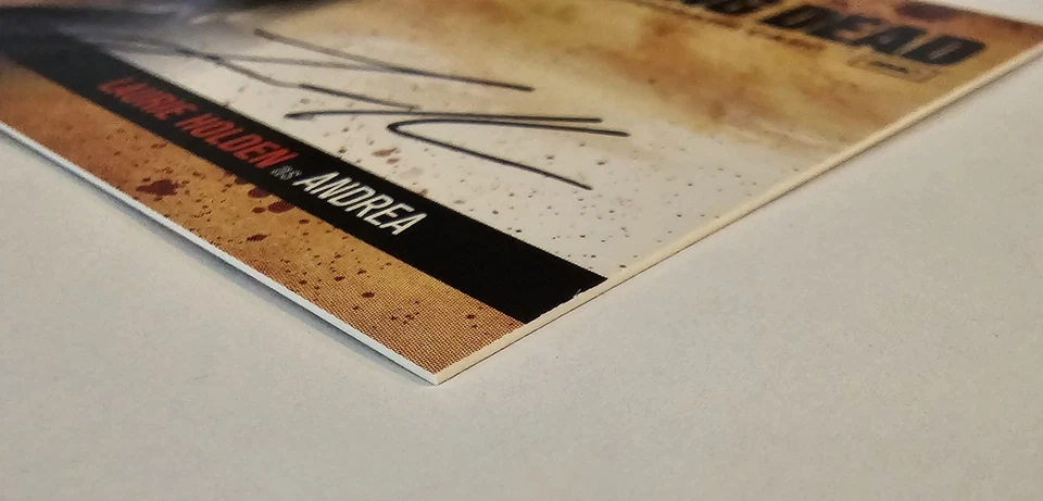 Walking Dead Autograph Card A3 Laurie Holden Andrea Auto Season 1 AMC Signed - Image 4 of 4