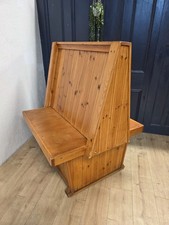 Handmade Solid Pine Double Bench Seating 