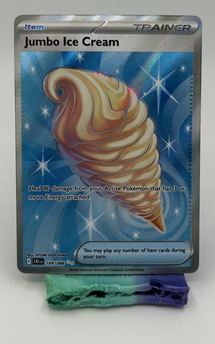 Jumbo Ice Cream 109/086 ME04: Chaos Rising Ultra Rare Holo NM Pokemon EN 