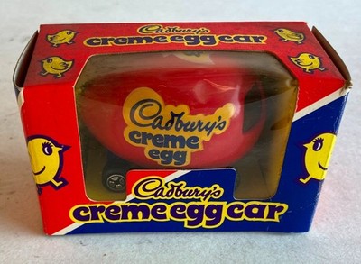 Cadbury s Creme egg car red vintage Corgi boxed.
