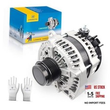 EZEXPREZE 84143540 170A High Output Alternator Fits 2014-18 GMC 14009N