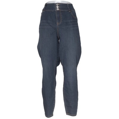 Torrid, Jeans, Größe: XL, Blau, Baumwolle/Elasthan/Polyester/Viskose #se2